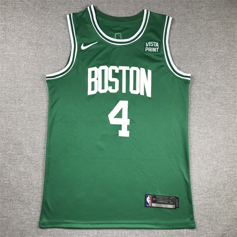 Men Boston Celtics #4 Holiday Green Nike 2025 NBA Jersey